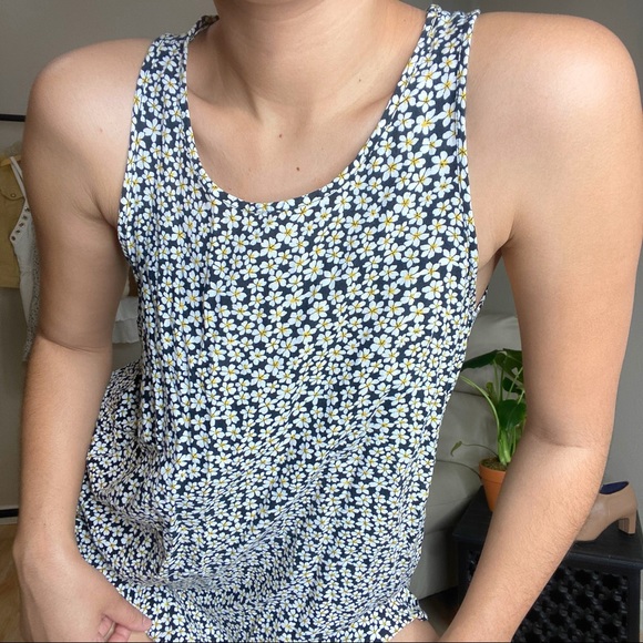 Ditsy Floral Mini Dress - Picture 4 of 4